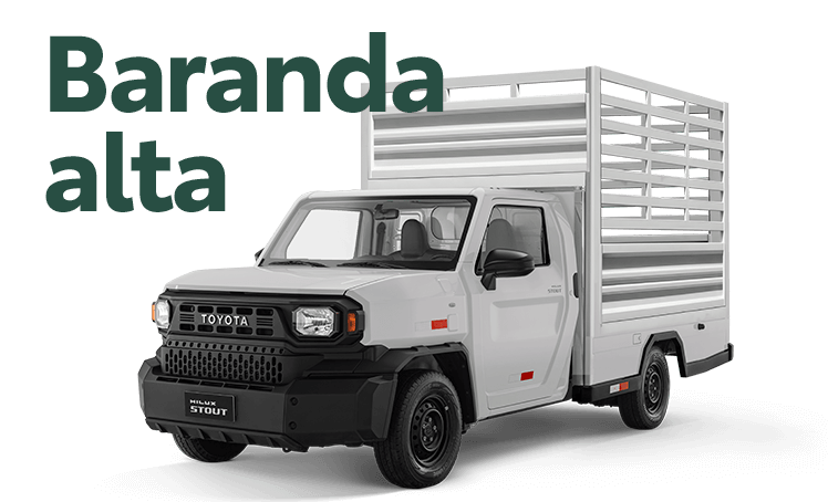 Hilux stout baranda alta